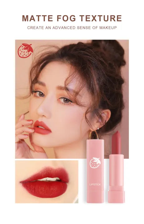 Dragon Ranee 10 Pieces Velvet Matte Pink Lipstick Set | Long Lasting Makeup Waterproof Lip Gloss For Girls & Womens